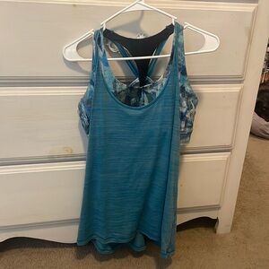 Lululemon sports bra tank top combo